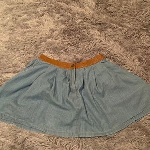 TCEC denim skirt